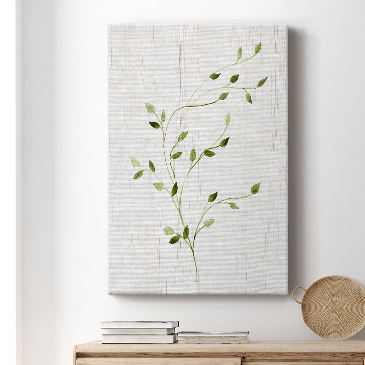 Windblown Leaves I Premium Gallery Wrapped Canvas - Ready to Hang