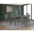 thumbnail image 3 of K-Living 7-Piece Dining Set in Grey, 3 of 6