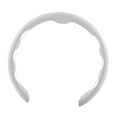 thumbnail image 4 of Funda para volante de coche de 15 pulgadas, cómoda y antideslizante para mujer. Blanco, 4 of 9