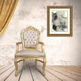 thumbnail image 3 of Goldberger, Jennifer 12x14 Gold Ornate Wood Framed with Double Matting Museum Art Print Titled - Blush and Black I, 3 of 4