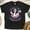 Black, variant on Chill the Fourth Out Goose Shirt – USA 4th of July Star Float Tee, Black, Size M