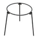 thumbnail image 1 of Soporte para ollas con trípode para fogatas, horno holandés portátil, patas plegables, multifuncional, abierto Anillo individual de 27 cm, 1 of 5