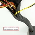 thumbnail image 5 of Wire Loom Self-Wrap Around Tube Braided Cabling Sleeve Cord Guard & Protect Lot, 5 of 10