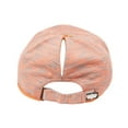 thumbnail image 4 of Ponytail Yoga Zipper Caps Massy High Bun Pony Caps, 4 of 11