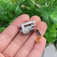 thumbnail image 3 of Acxico 2 piezas Mini 0.197 in 2 fases 4 cables 3 V 5 V engranaje planetario motor paso a paso lineal tornillo deslizante, 3 of 5
