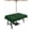 Green, variant on Outdoor Tablecloths with Umbrella Hole & Zipper, Pink Black 54x54 Inch Square Tablecloths, Elegant Modern Abstract Art Luxury Waterproof Table Cloth, Patio/Pool/Picnic Table Covers
