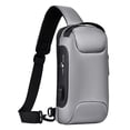 thumbnail image 1 of Bolsas Mensajero Paquetes Cofres Hombres Anti Robo Impermeable Puerto Usb, 1 of 9