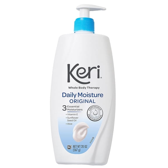 Keri Whole Body Therapy Daily Moisture Original Lotion, 20 oz
