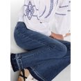 thumbnail image 5 of Scenario Women's and Women's Plus High Rise Straight Leg Let Down Hem Jeans, 27" Inseam, Sizes 0-28W, 5 of 7