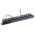 thumbnail image 2 of Middle Atlantic Universal Connector Panel UNI-1-C - Patch panel - black - 1U - 16 ports, 2 of 2