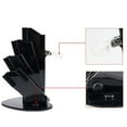 thumbnail image 3 of Kitchen Knife Holder, Universal Knife Block with Sleek Curved Base, Kitchen Organizer and Storage for Kitchen Countertop, Space Saving Storage for Home and Kitchen, Knife Display, 3 of 7