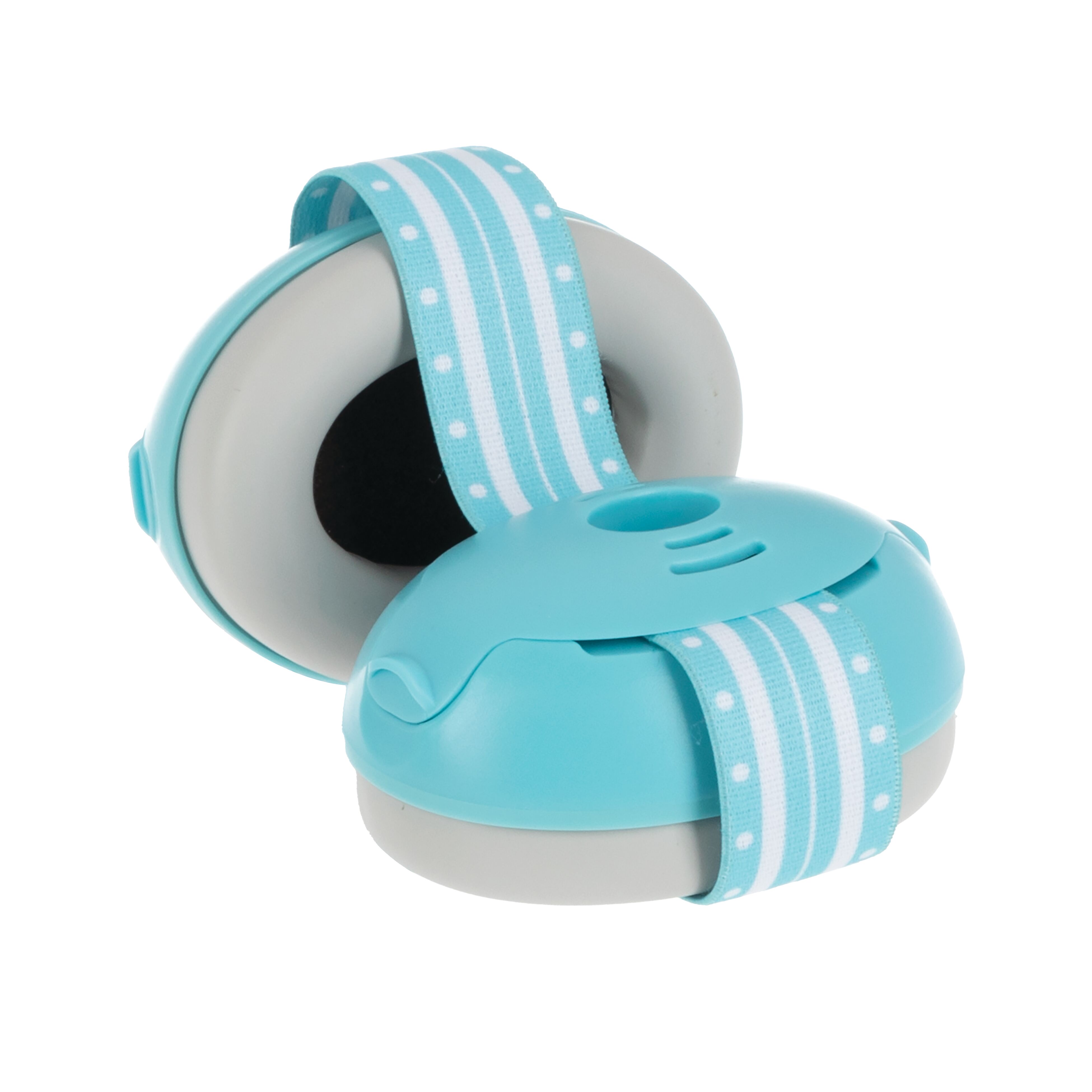 Nuby Soft Sounds Adjustable Earmuffs for Babies, Blue