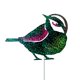 thumbnail image 1 of Estaca decorativa para jardín de pájaros de hierro forjado, adorno, artesanía, 1 of 5