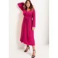 thumbnail image 5 of June + Vie Women's Plus Size Empire Waist Dress, 5 of 6