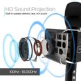 thumbnail image 5 of Tzumi 5042 PopSolo Glow Wireless LED Bluetooth Karaoke Microphone, Black, 5 of 5