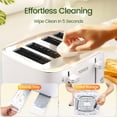 thumbnail image 2 of Topzee Toaster 4 Slice, Wide Slot for Toasting Bagel Muffin Waffle Gluten Free Breads, 7 Shade Settings, Defrost & Reheat,Dual Control Panel, Stainle, 2 of 7