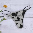 thumbnail image 5 of Lencería sexy para mujer Correa fina Tanga Cintura baja Bikini Ropa interior en forma de T Fridja nalpqowj14778, 5 of 5
