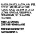 thumbnail image 4 of Eclipse Chewing Gum, Peppermint, 18 Count Tear Pack (Pack of 8), 4 of 8