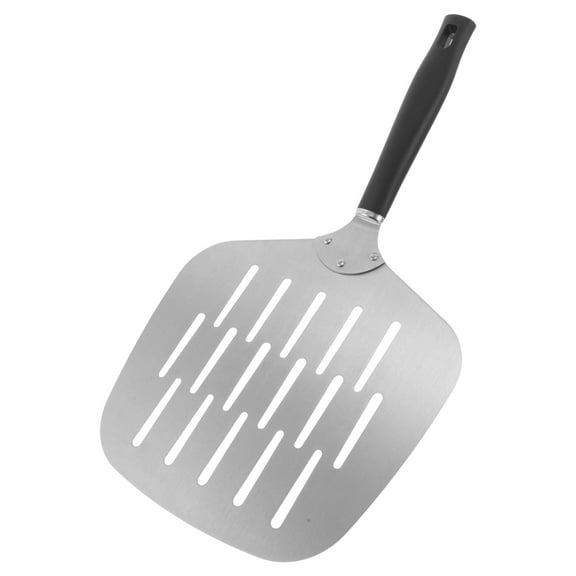 ELAYARD Stainless Steel Pizza Peel with Perforated Blade and Ergonomic Lightweight Handle for Easy and Efficient Kitchen Use