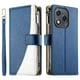 thumbnail image 1 of Funda cartera GANGXUN para Honor 400 Lite 5G , cuero PU con tarjetero, cremallera, correa de mano, soporte y protección 1336°, 1 of 6