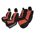 thumbnail image 1 of Pour 2020-2024 Nissan Rogue S SV SL Platinum Éd. Minuit FH Group Housses de Sièges d'Auto sur Mesure en Néoprène Imperméables Rouges - Ensemble Complet, 1 of 8