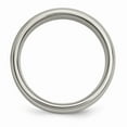 thumbnail image 2 of Solid Titanium Men's with Diamonds 7mm Wedding Brushed Matte Finish Band Ring Size 11.5 (.05 cttw.), 2 of 8
