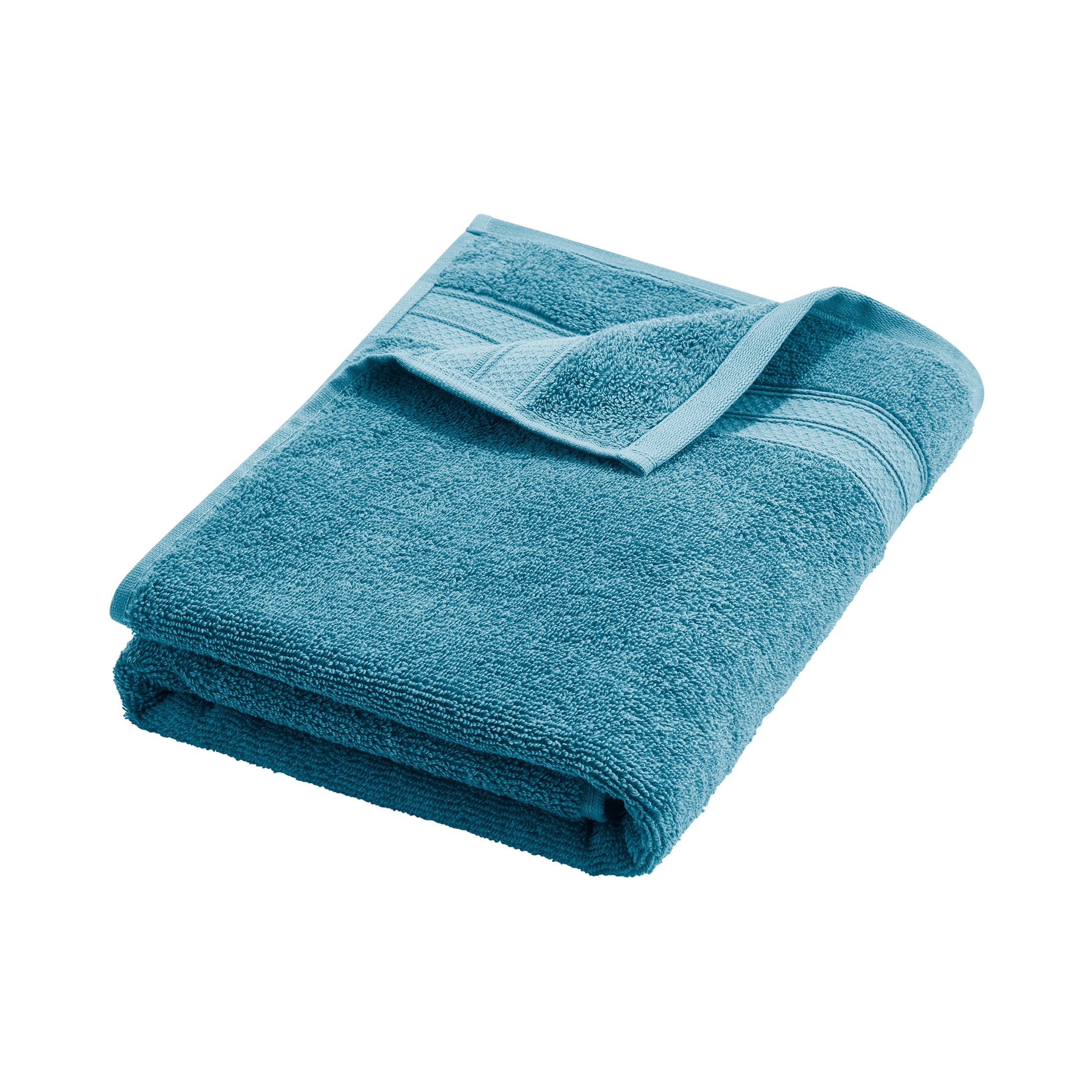 Mainstays 9-Piece 100% Cotton Bath Towel, Hand Towel, Washcloth and Bath Mat Dorm Bundle Set, Corsair