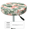 thumbnail image 2 of Uemuo Lilies Flowers Pattern Round Bar Stool Seat Covers Washable Stool Cushion Slipcover Elastic Bar Chair Covers-12 inch, 2 of 7