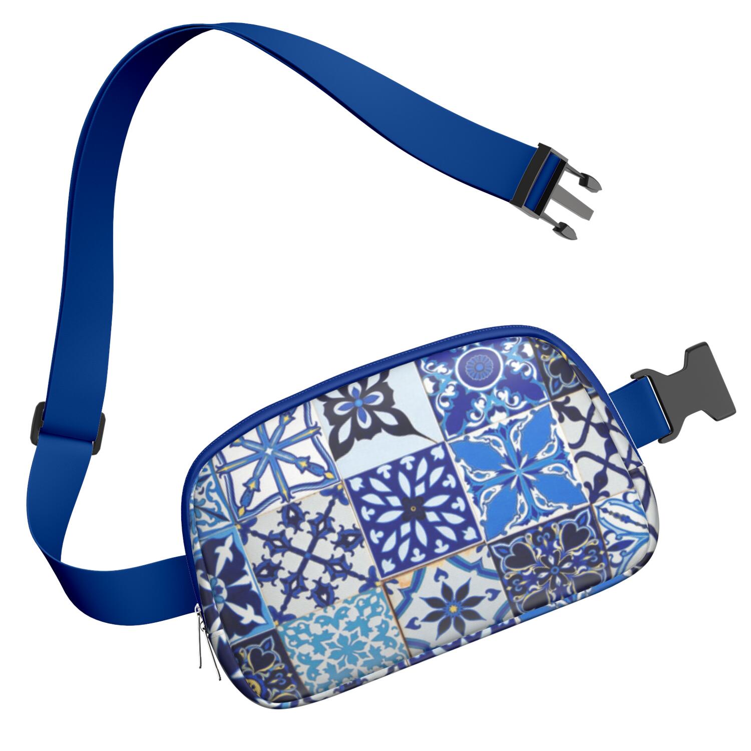 Fanny Pack Bohemian Tribal Waist Bag Running Belt Bag for Jogging for Women Casual Waist Packs with Adjustable Strap Waterproof Belt Bag for Daily Leisure Music Festival/Event