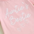 thumbnail image 5 of Bagilaanoe 2pcs Toddler Baby Girls Shorts Set Short Sleeve Letter Print T Shirt Tops + Shorts 6M 12M 18M 24M 3T Kids Casual Summer Clothes, 5 of 7