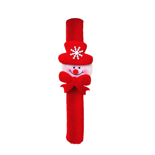Binwennn Christmas Accessories Children's With Lights Children's Christmas Clapping Rings Clapping Bracelets
