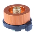 thumbnail image 1 of Outdoor Camping Connector Gas Adaptor Conversion Transfer Nozzle Bottle Type Input Screw Type Output, 1 of 9