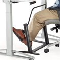 thumbnail image 3 of Safco Products Dynamic Footrest with Swing Bar 2134BL Black, 3 of 7