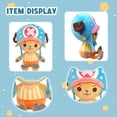 thumbnail image 5 of Peluche de One Piece Tony Tony Chopper - Muñeco de peluche súper suave de anime japonés - Animales de dibujos animados - Gran regalo de Navidad y cumpleaños, 118 pulgadas, 5 of 5