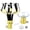 Yellow, variant on 2 Piece Light Bulb Changer Tool Set, Floodlight and Suction Cup Bulb Remover Tools for Extension Pole, Compatible with DocaPole and Other Standard Threaded Poles, Pole Not Included(Green)