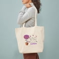 thumbnail image 3 of CafePress - Social Worker Butterfly Tree Tote Bag - Unisex Canvas Tote Bag, Beige, 1-Piece, 3 of 7