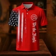 thumbnail image 2 of MuXiKeJi Clothes Men's American 250Th Anniversary Art Print Hawaiian Shirt 1776-2026 Patriotic Tee, 2 of 3