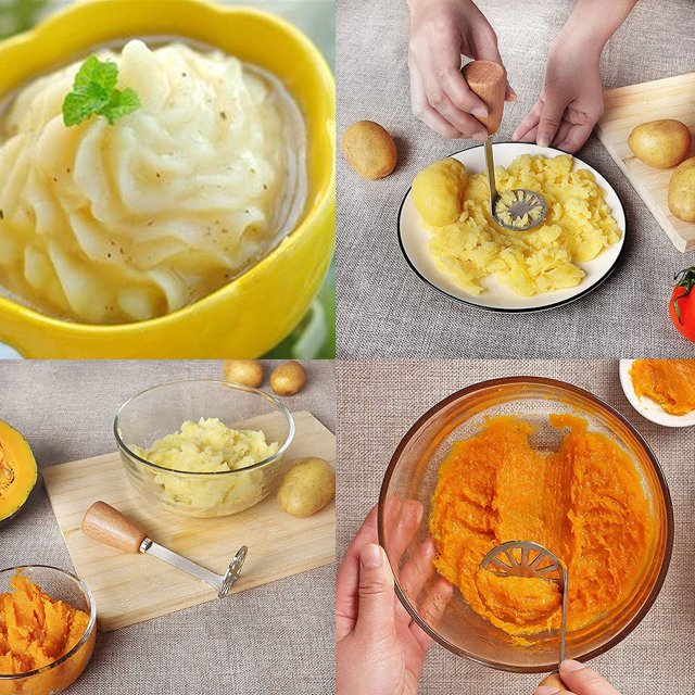 Trituradora de patatas de acero inoxidable ShuxiuWang 8390611674670