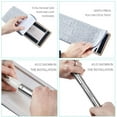 thumbnail image 5 of Flat Squeeze Mop Bucket Hand Free Wringing Stainless Steel Mop Non Hand Washing Mop Dust Push Mop Automatic Spinning Mop Self Wet & Dry Cleaning Microfiber Mop for Hardwood, 5 of 9