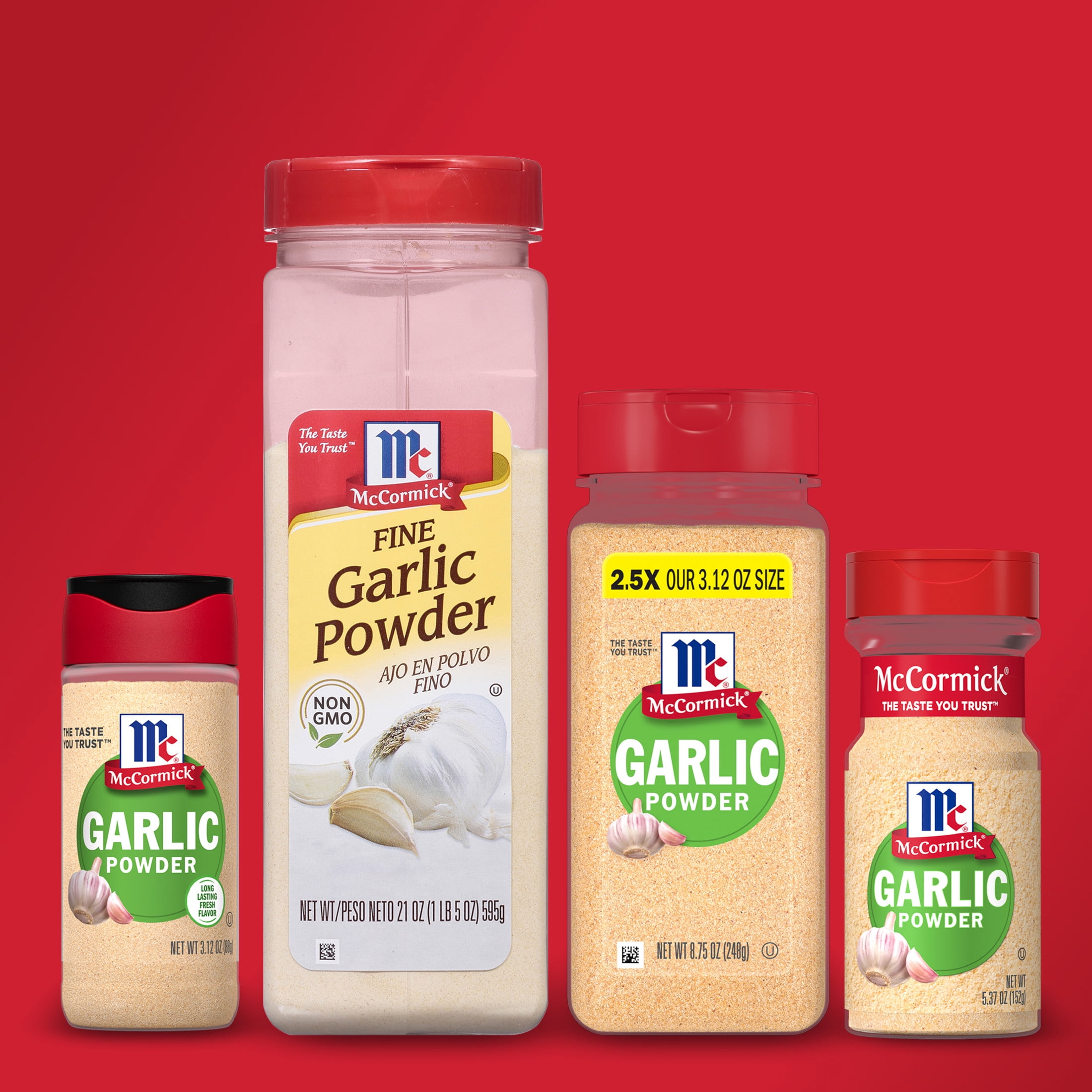 McCormick Kosher Garlic Powder, 8.75 oz Bottle
