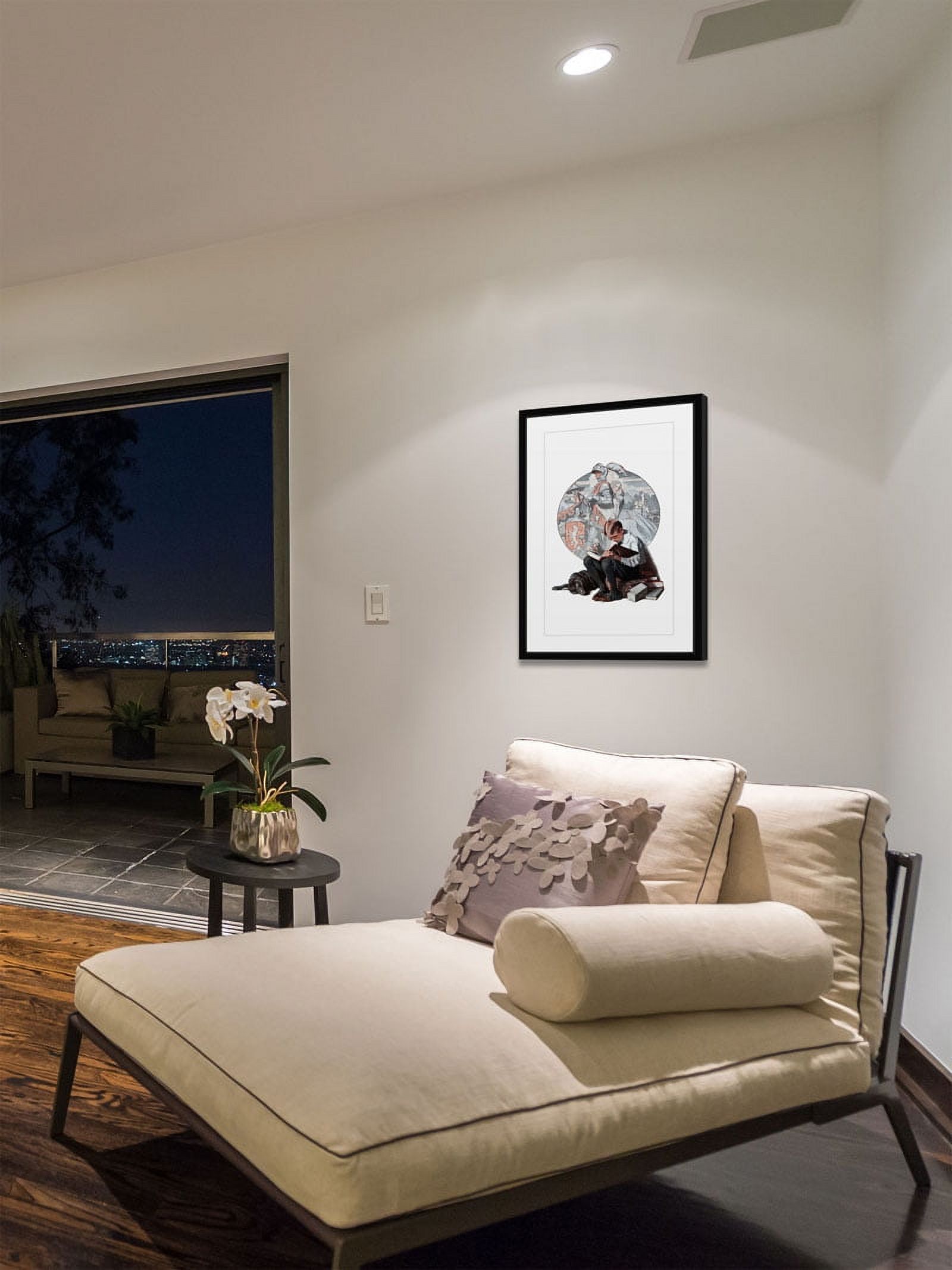 Marmont Hill Inc Norman Rockwell 'Age of Romance' Marmont Hill Framed Art Print - Multi-color