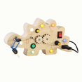 thumbnail image 5 of Children's wooden dinosaur circuit board wooden busy board circuit, 5 of 5