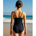 thumbnail image 3 of Aridak Girls Swimsiut One-Piece with Cover Up Adjustable Straps Cut Out Swimwear Beach Bathing Suit Size 8-16, 3 of 8