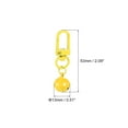 thumbnail image 2 of Uxcell 5 Pack Pet Bells, 13mm/0.51" Dia Golden Carbon Steel Bells with Clasps for DIY Crafts, 2 of 4