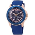 thumbnail image 2 of Guess W0485G1 Men's Maverick Blue and Rose Gold Tone Dial Watch, 2 of 4