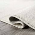 thumbnail image 5 of JONATHAN Y SEU100T-214 Haze Solid Low-Pile Cream 2 ft. x 14 ft. Runner Rug, Coastal Bohemian, Pet Friendly, Stain Resistant, Easy to Clean, for Living Room; Kitchen, Bedroom, 5 of 7