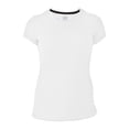 thumbnail image 1 of Playera Fruit Of The Loom para Mujer, Cuello Redondo Manga Corta Blanco Talla CH, 1 of 4