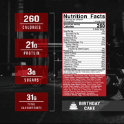 5% Nutrition Real Carbs + Protein Mass Gainer Meal Replacement Powder, Pre-workout and Post-workout Recovery, 20 servings (Chocolate)