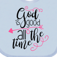 thumbnail image 4 of Inktastic God is Good All the Time Boys or Girls Baby Bib, 4 of 4