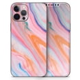 thumbnail image 4 of Design Skinz Magical Coral Marble V5 Full Body Skin Decal Wrap Kit Compatible with Apple iPhone 6 Plus/6S Plus (Screen Trim & Back Skin), 4 of 5